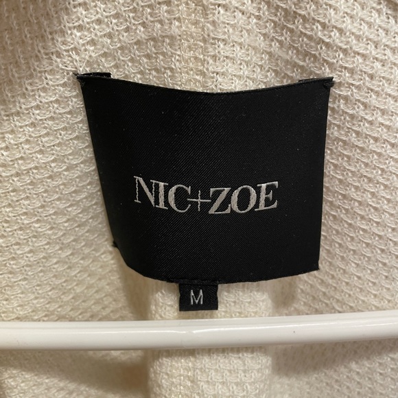 Nick and Zoe zip up printed cardigan size Medium - Picture 9 of 9